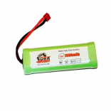 BATERIA DE NIMH 1800MAH 7.2V 6 CÉLULAS COM PLUG DEAN DHK BAT1800D